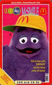 Ronald McDonald Club Grimace